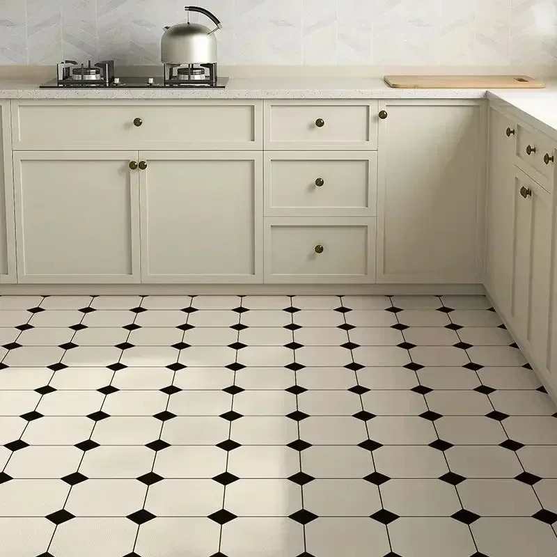 Home Decor Online Free - Kitchen Carpet Anti-fouling Oil-proof Grid Floor