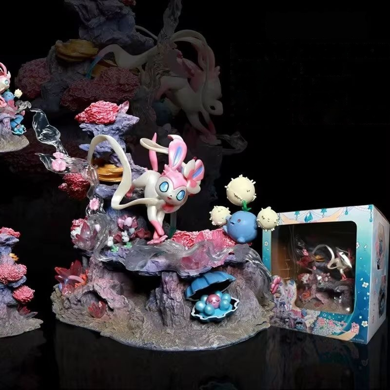 Home Decor Collection - Gk Figure Sylveon Shroomish Clamperl Fairy