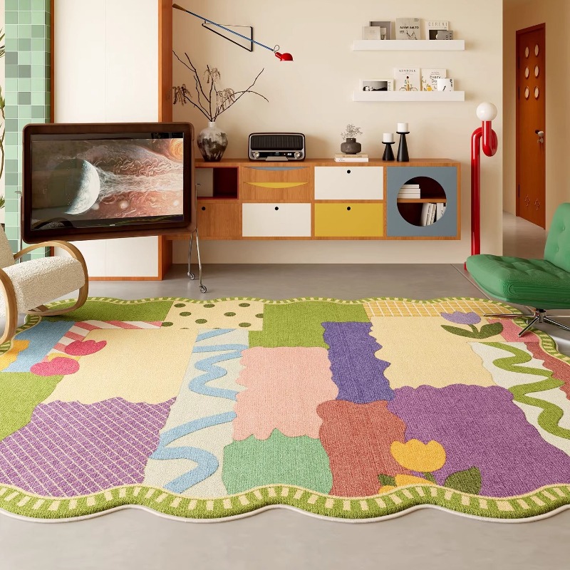 Home Decor Online Free - Abstract Dopamine Living Room Carpet Cartoon