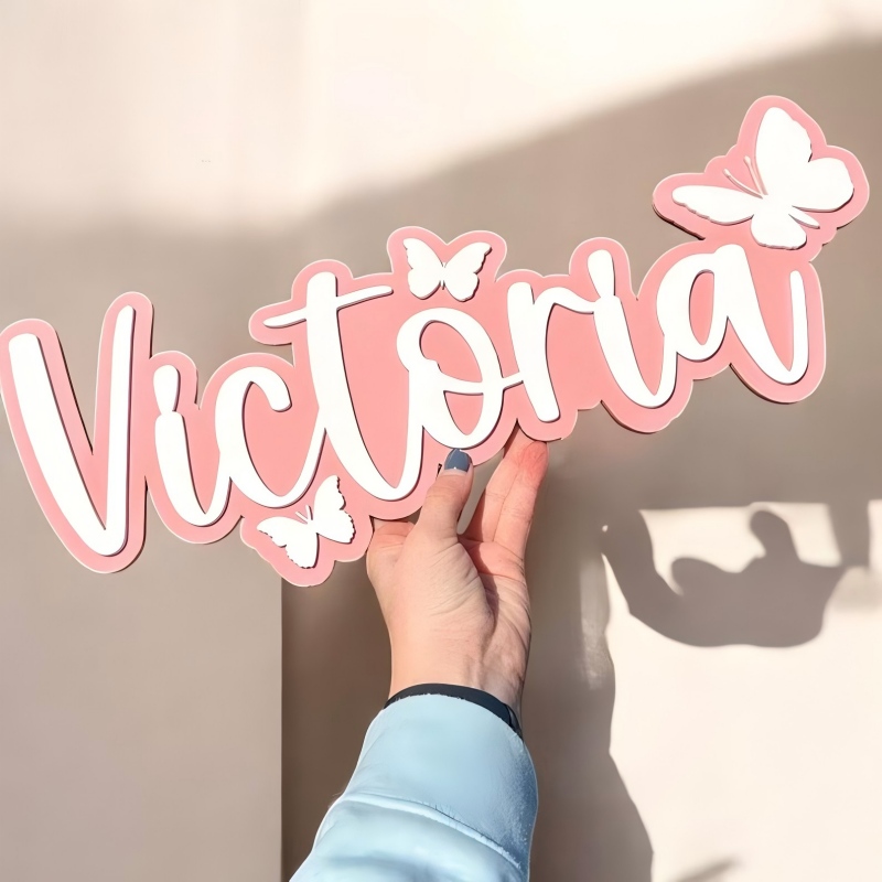 1Pc Custom Cartoon Butterfly N - Home Decor Ideas ulasan dan harga