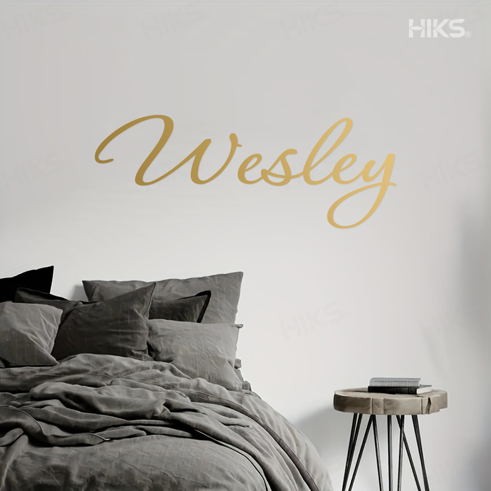1PC Custom Name Wall Decal Per - Home Decor Sticker ulasan dan harga