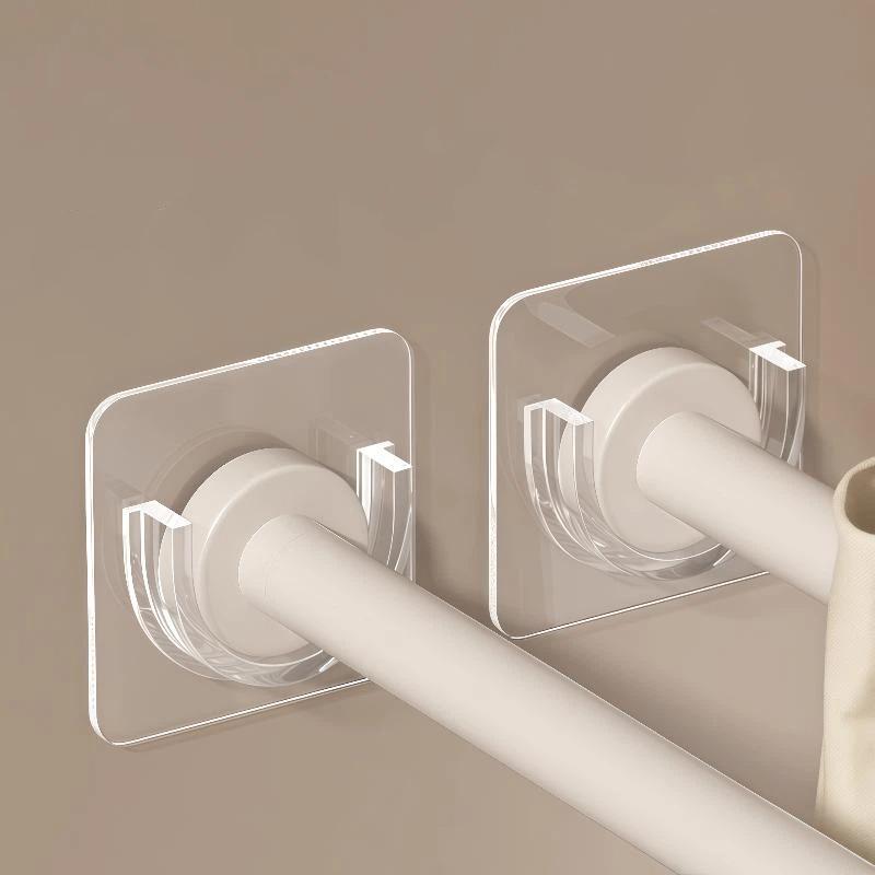 No Drill Transparent Self Adhe - Home Decor Curtain ulasan dan harga