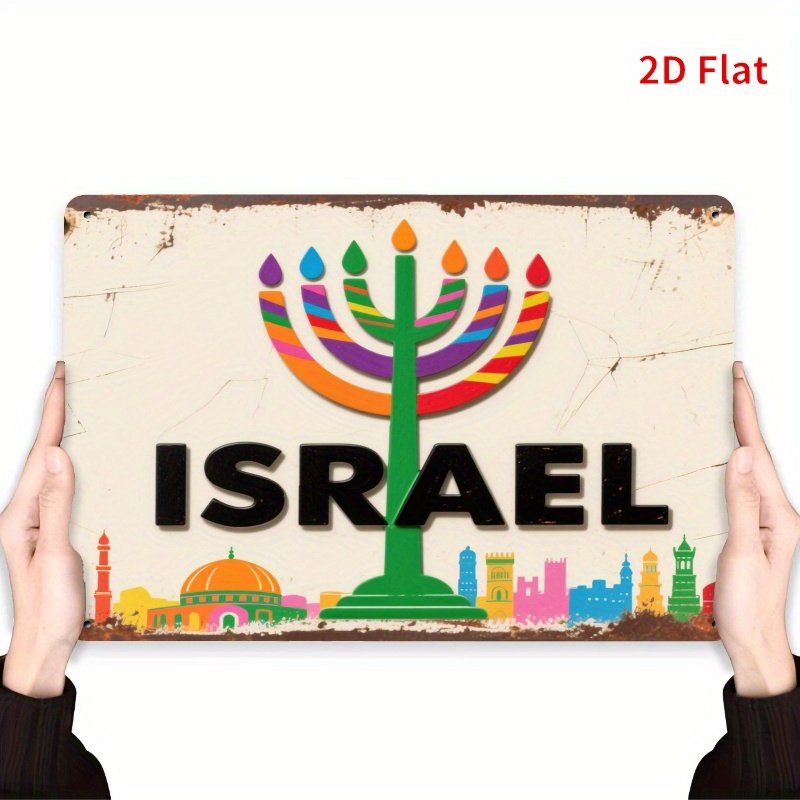 CIFBUY Vintage Aluminum Wall A - Home Decoration ulasan dan harga