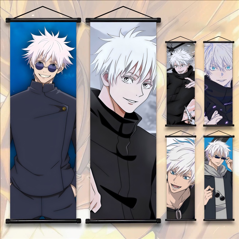 Jujutsu Kaisen Gojo Satoru & G - Home Decor Painting ulasan dan harga