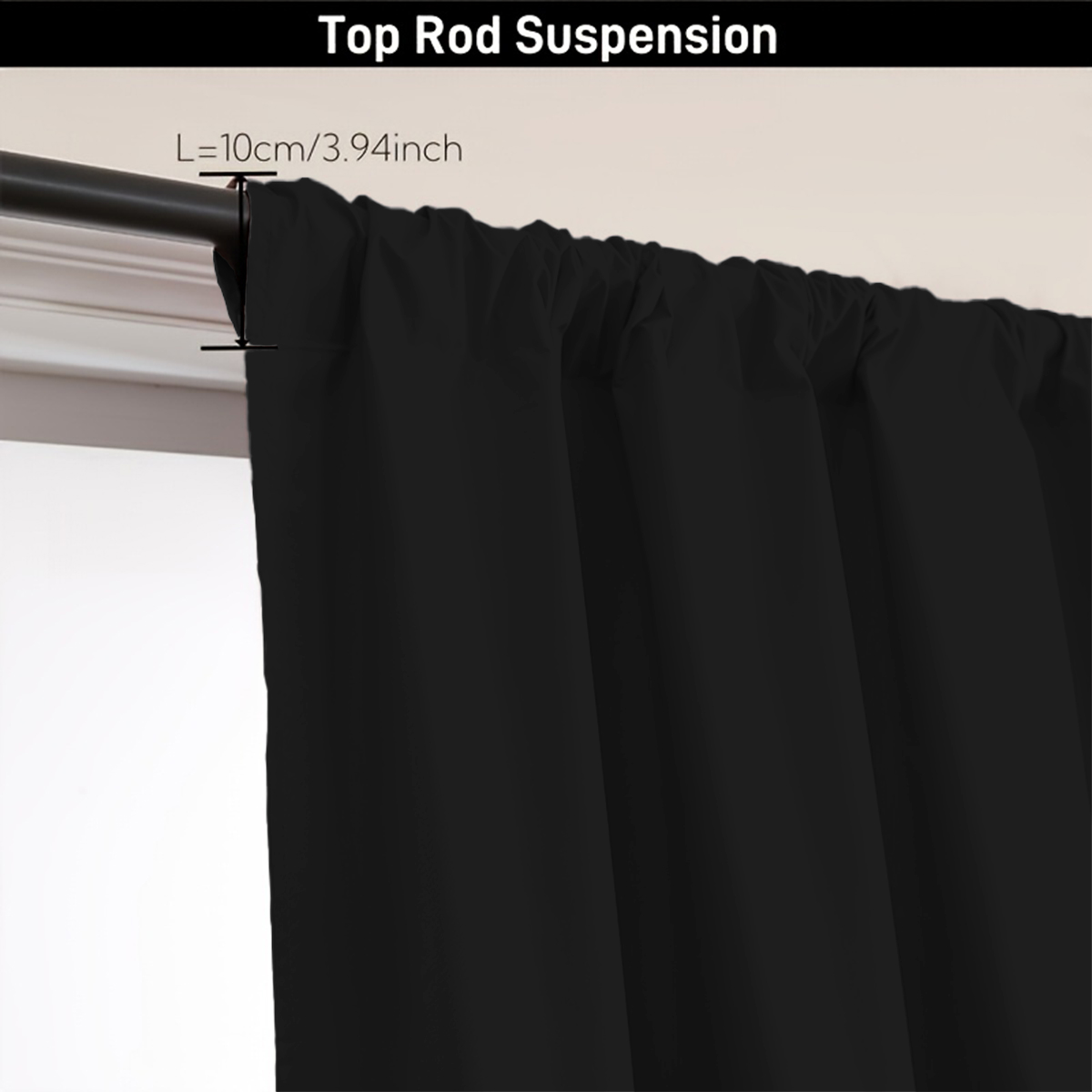 1 Piece of Simple Solid Color  - Home Decor Curtain ulasan dan harga