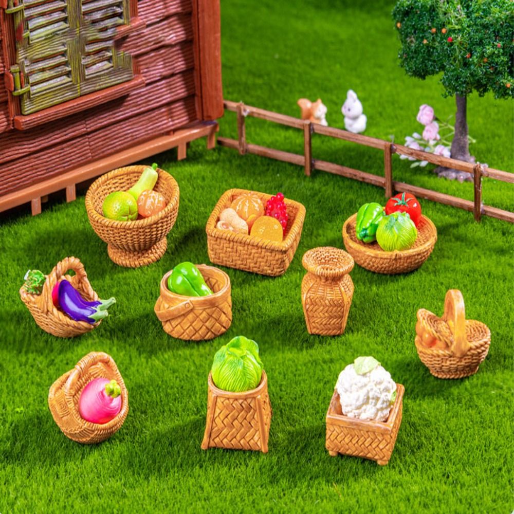 2pcs 1/12 Dollhouse Rattan Fra - Home Decor Rattan ulasan dan harga