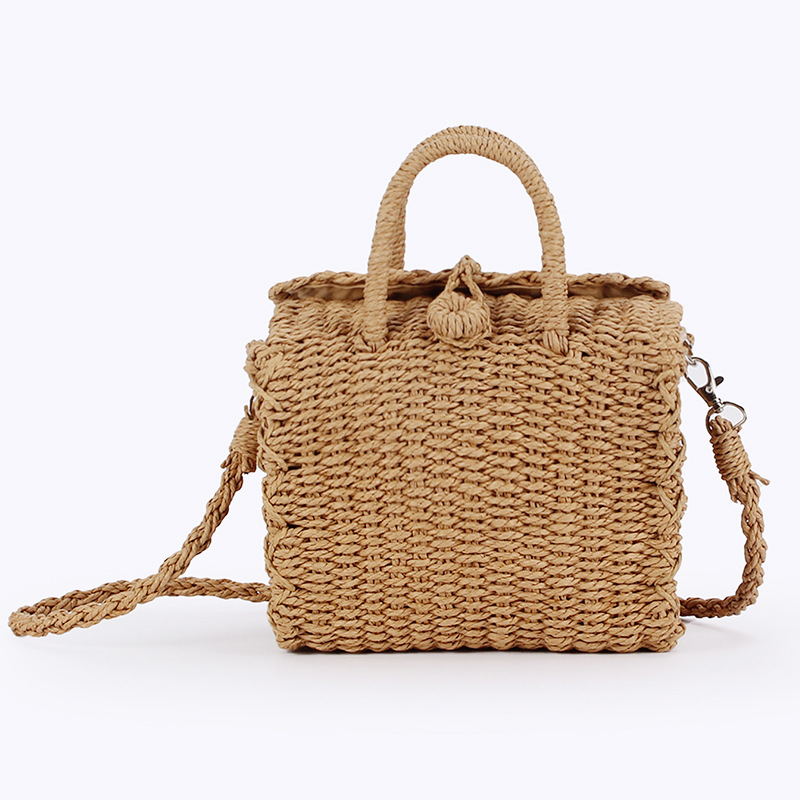 Summer Straw Beach Bag Handmad - Home Decor Rattan ulasan dan harga