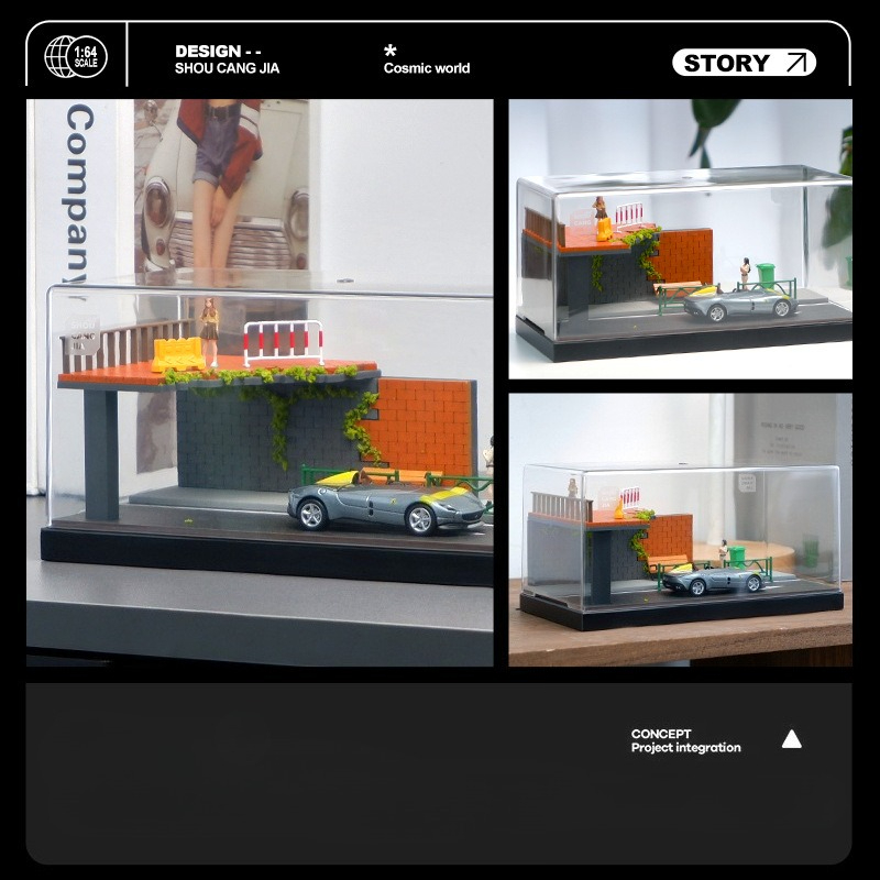 Simulation Miniature Scene of  - Home Decor Collection ulasan dan harga