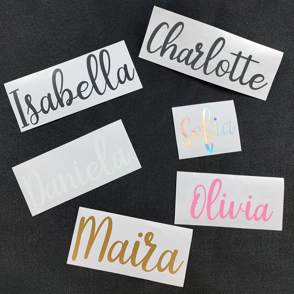 1PC Customizable Name Removabl - Home Decor Sticker ulasan dan harga