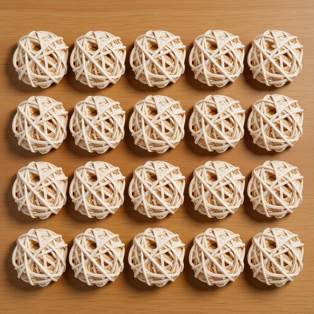 20Pcs Aromatherapy Rattan Ball - Home Decor Rattan ulasan dan harga
