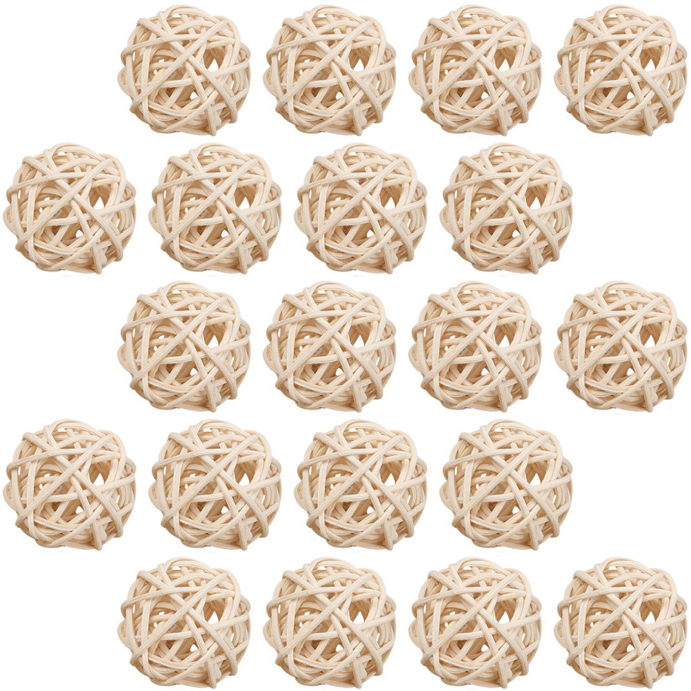 20Pcs Aromatherapy Rattan Ball - Home Decor Rattan ulasan dan harga