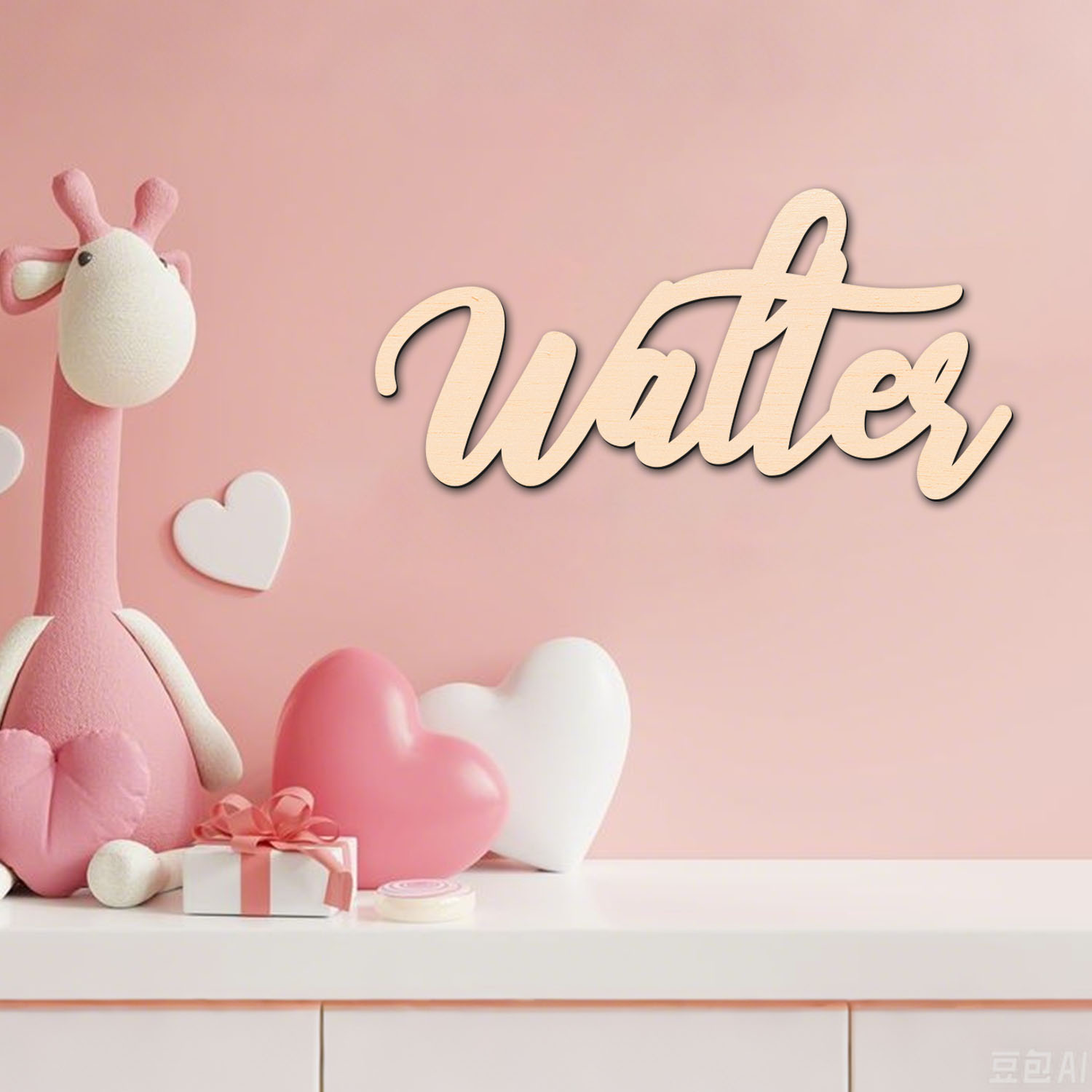 1pc personalized wooden surnam - Home Decor Ideas ulasan dan harga