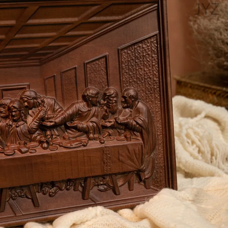 50cm Carving Wall Plaque Famou - Home Decor Painting ulasan dan harga