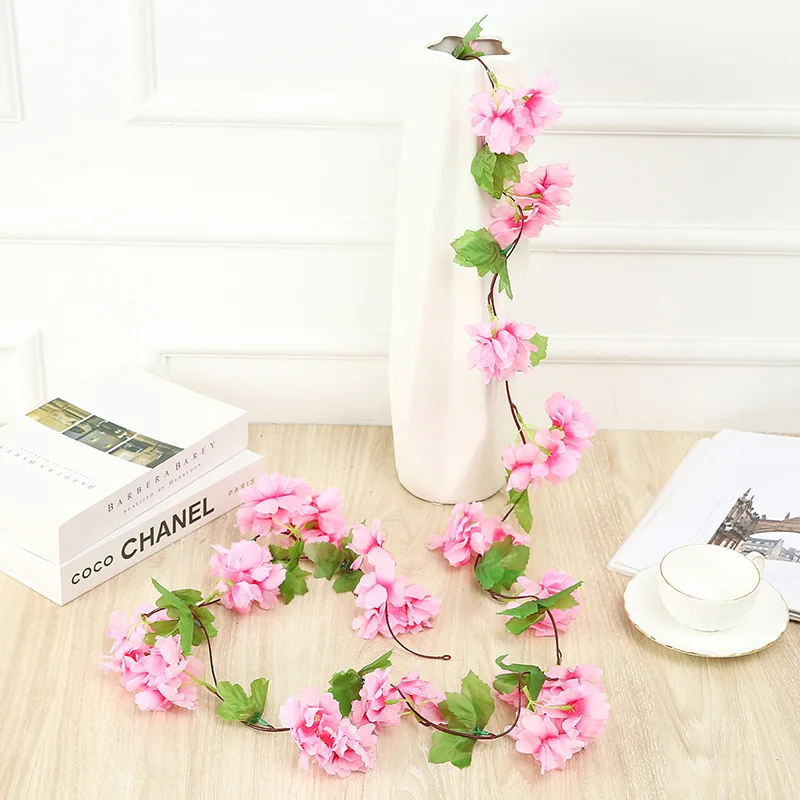 2.3m Wisteria Artificial Flowe - Home Decor Rattan ulasan dan harga