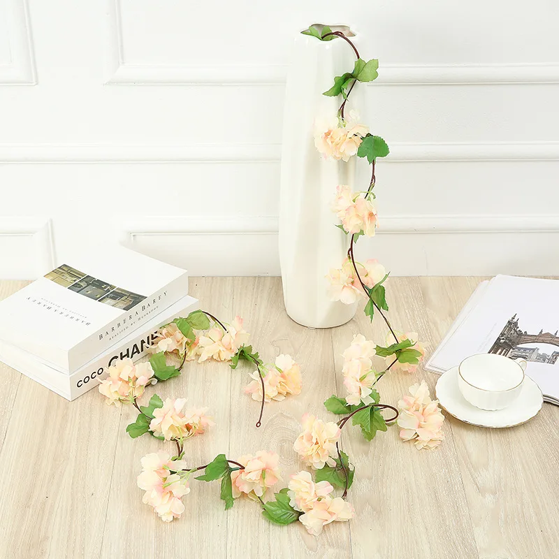 2.3m Wisteria Artificial Flowe - Home Decor Rattan ulasan dan harga