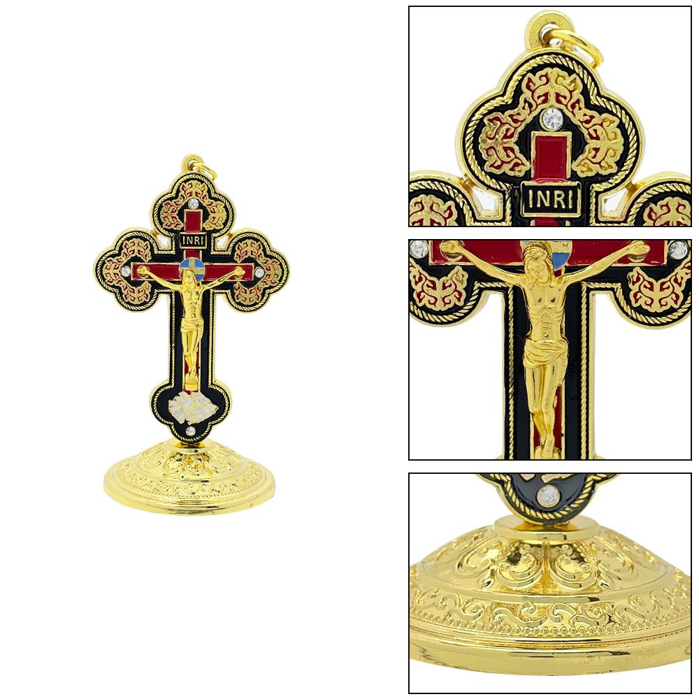 New2026 Catholic Standing Cruc - Home Decoration ulasan dan harga
