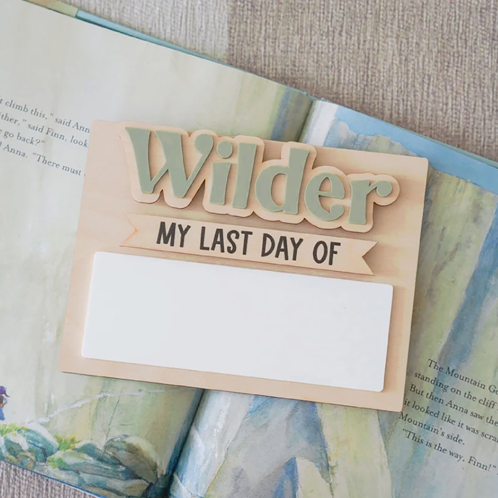 1Pc Custom First and Last Day  - Home Decor Ideas ulasan dan harga
