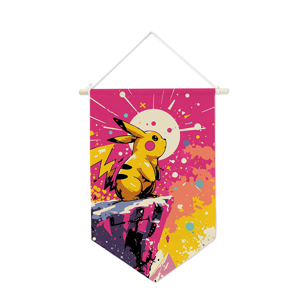 Pokemons Hanging Cloth Anime P - Home Decor Company ulasan dan harga