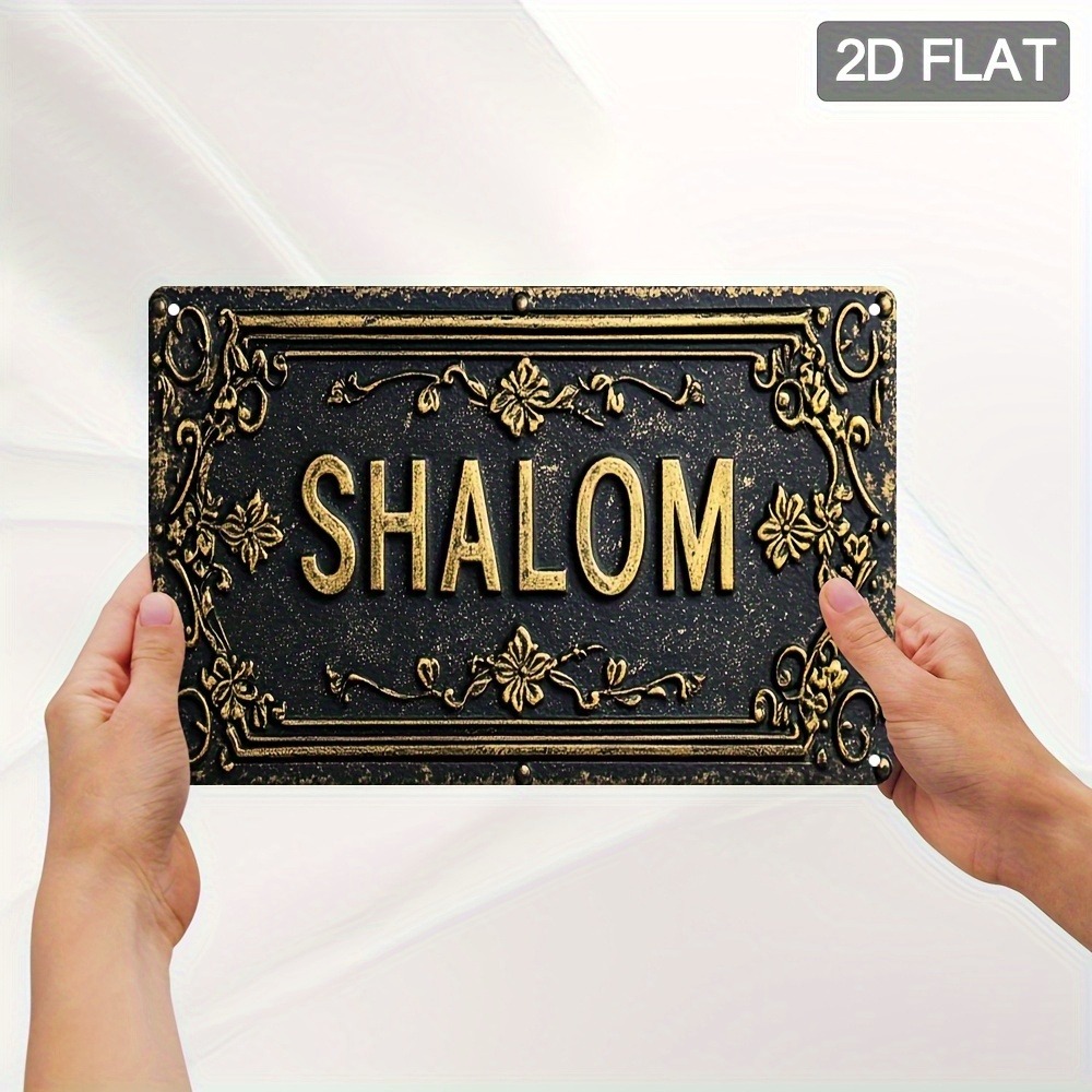 CIFBUY Shalom Black Gold Flora - Home Decoration ulasan dan harga