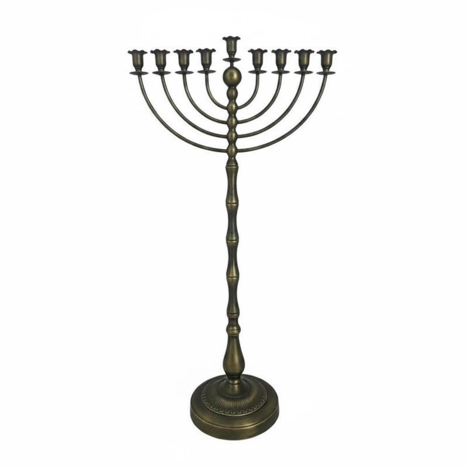 Antique Bronze Menorah Stand M - Home Decoration ulasan dan harga