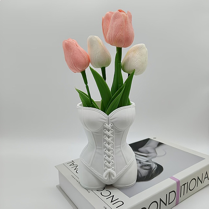 Victorian Corset Pencil Holder - Vanity Home Decor ulasan dan harga