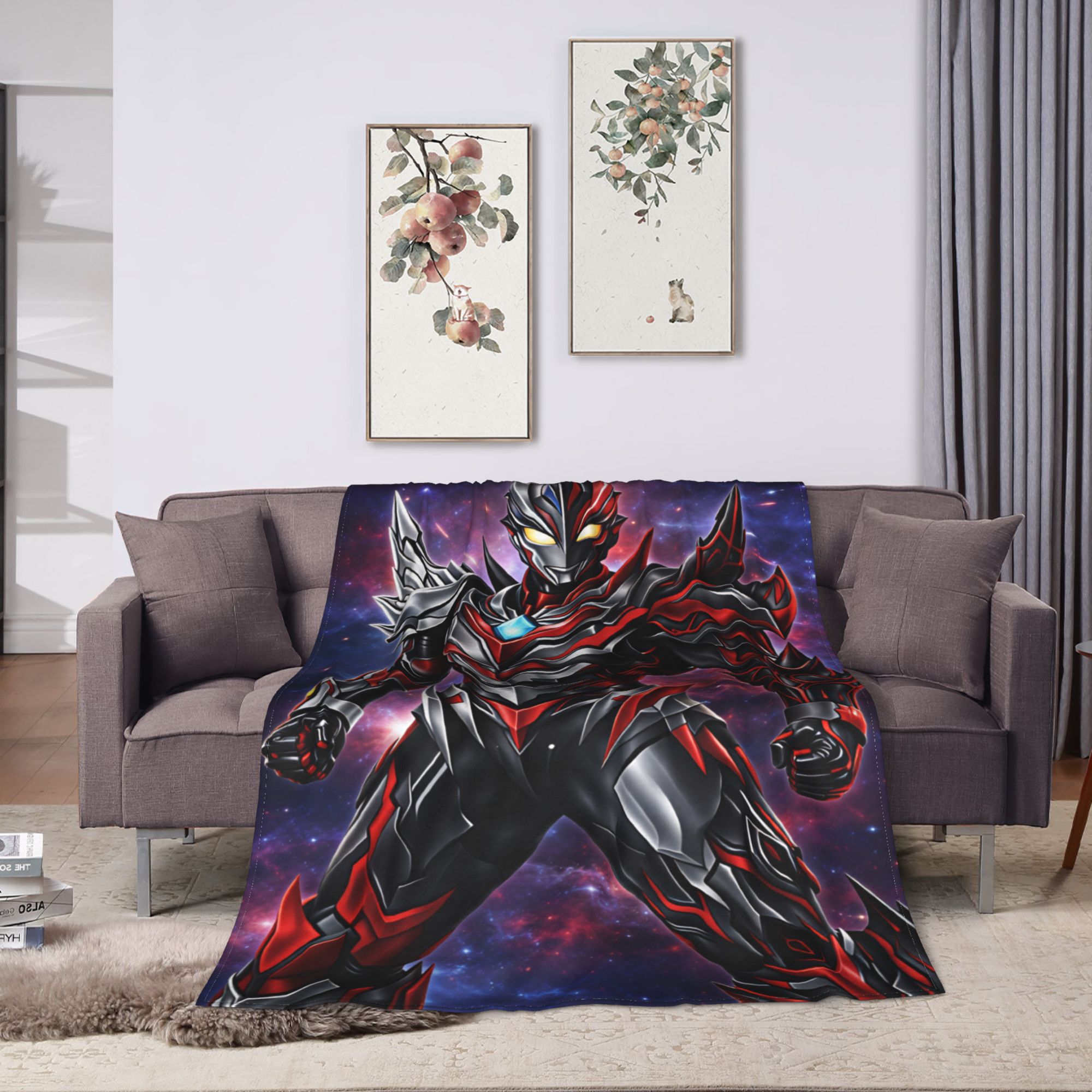 2026 New Ultraman Zero Blanket - Home Decor Trend 2026 ulasan dan harga