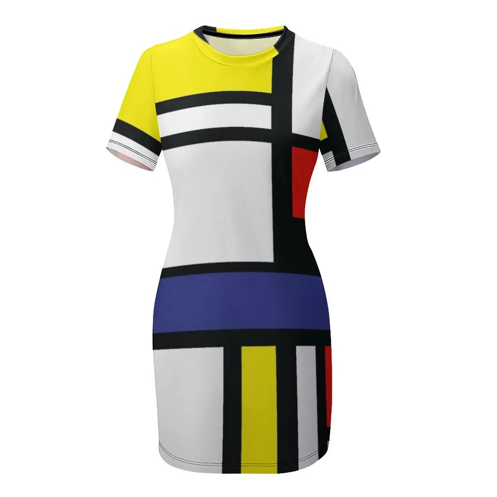 Mondrian Colors pattern art ts - Home Decor Trend 2026 ulasan dan harga