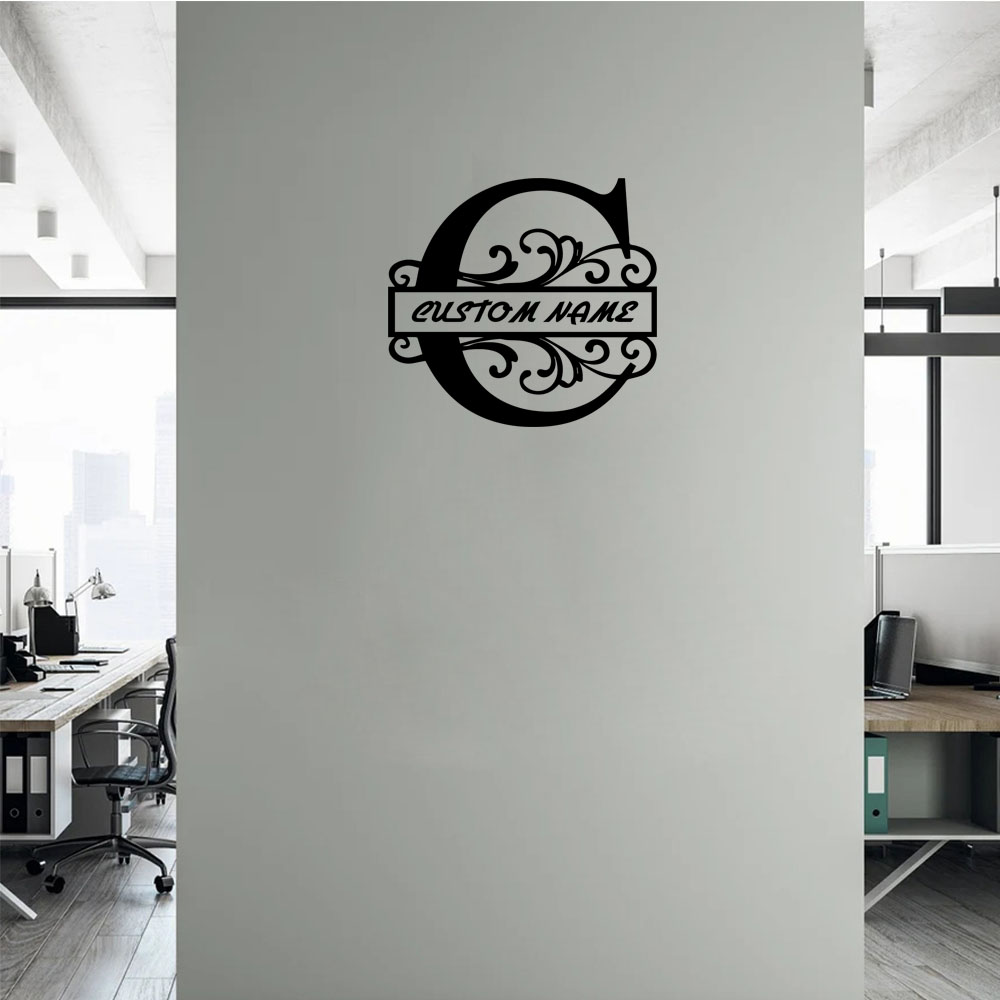 1PC Hot Sale Letter C Customiz - Home Decor Sticker ulasan dan harga