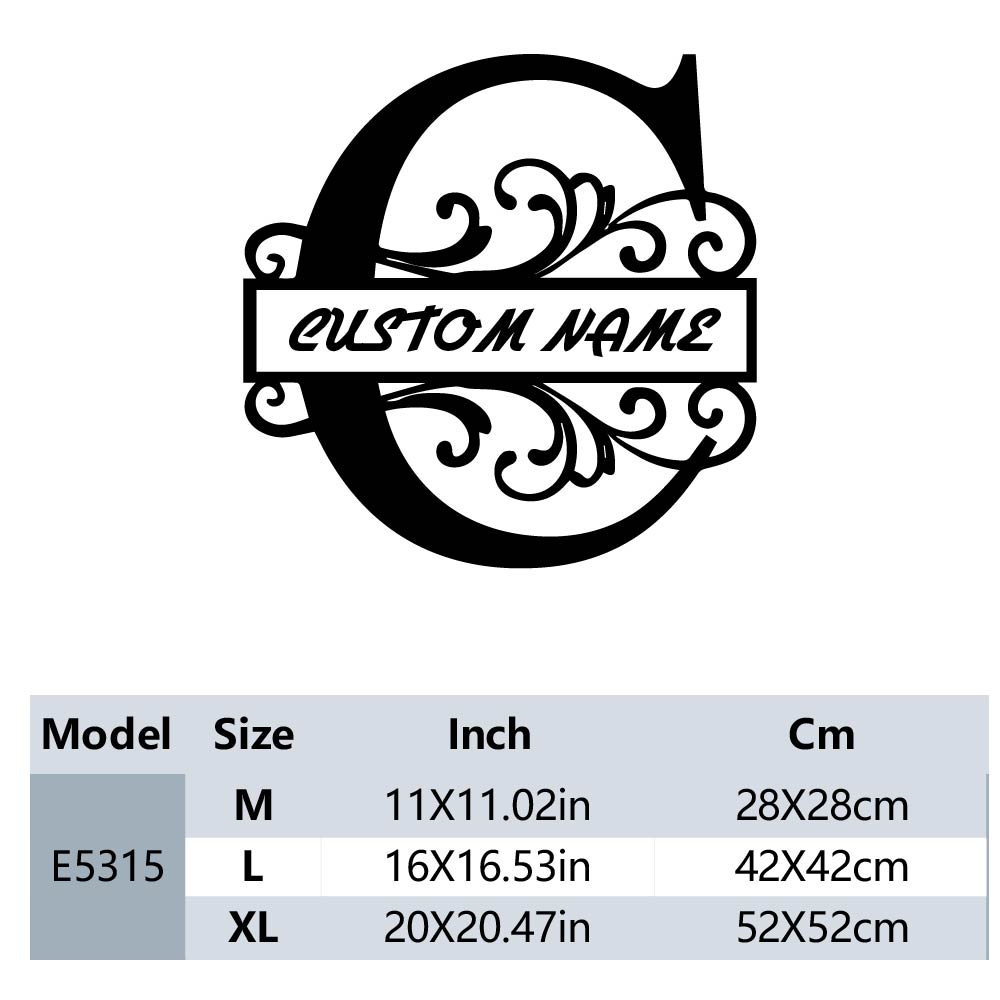 1PC Hot Sale Letter C Customiz - Home Decor Sticker ulasan dan harga