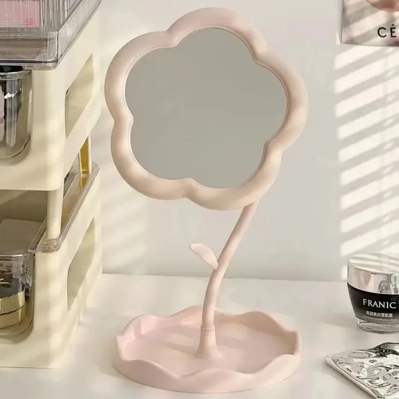 Mirror Desktop Flower Mirrors  - Home Decor Online Free ulasan dan harga