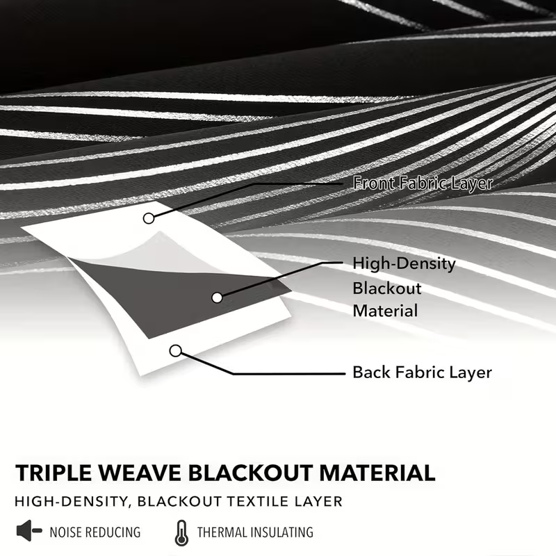 Black Blackout Curtains for Li - Home Decor Curtain ulasan dan harga