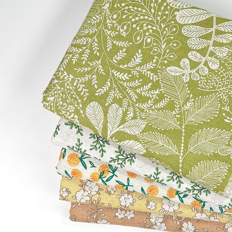Pastoral Floral Cotton Linen B - Home Decor Curtain ulasan dan harga