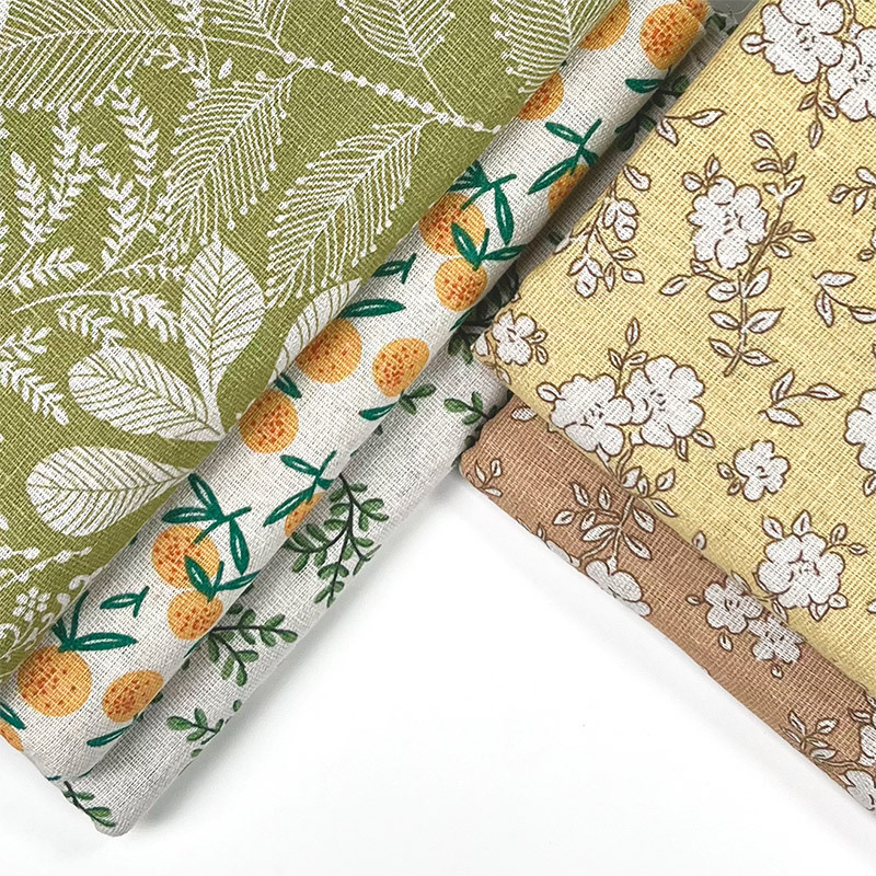 Pastoral Floral Cotton Linen B - Home Decor Curtain ulasan dan harga