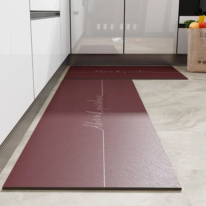 Kitchen Floor Mat Pvc Leather  - Home Decor Online Free ulasan dan harga